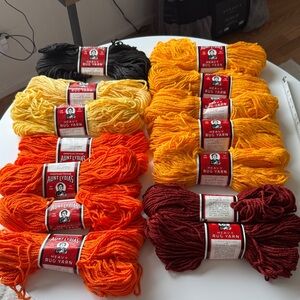 Aunt Lydia's Heavy Rug Yarn Collection(14peaces )